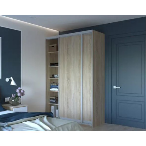 Шкаф-Купе Сити Лайт 150х45м 2 ДСП-Doros